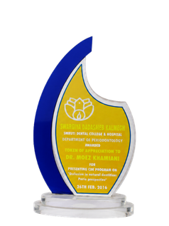 Department Of Periodontology Award