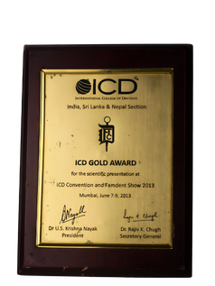 ICD Gold Award Mumbai 2013
